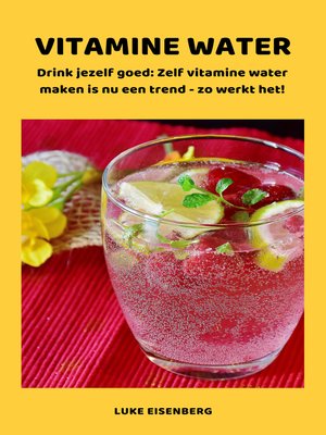 cover image of VITAMINE WATER--Drink jezelf gezond